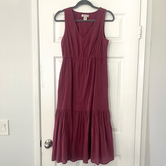 Rachel Zoe Dresses & Skirts - Rachel Zoe Mauve Pink Maxi Dress Size Small